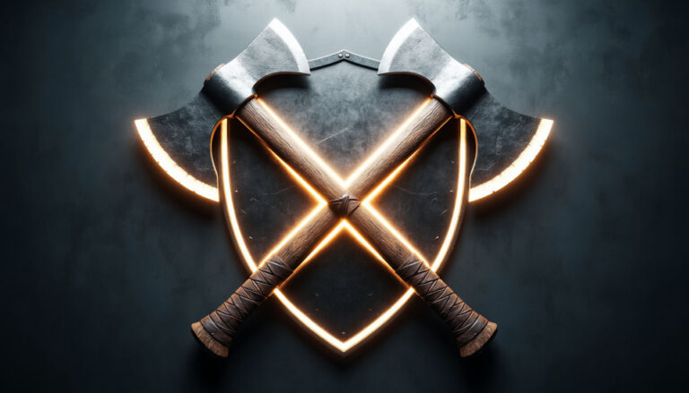 Скрещенные топоры — значение древнего символа силы