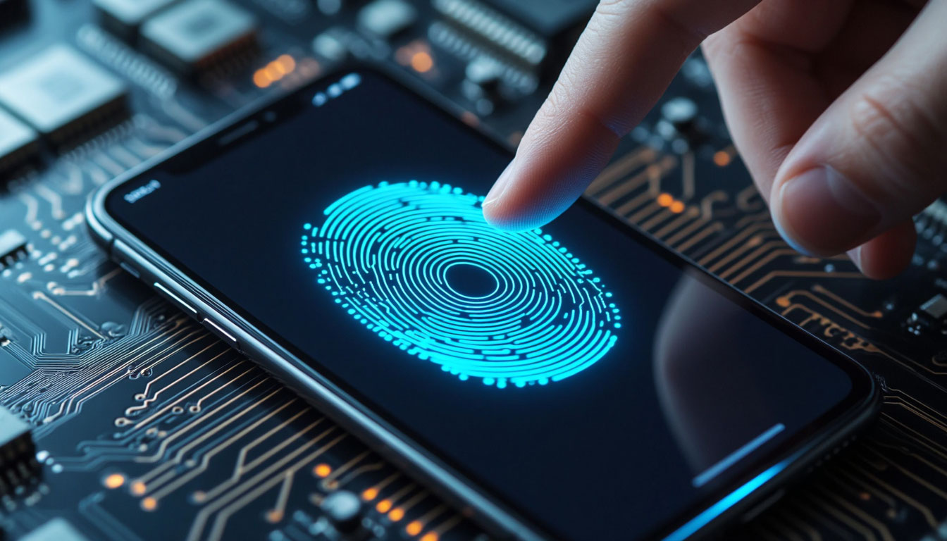 Подтверждение платежа с помощью биометрического отпечатка пальца