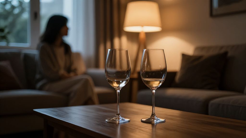 Уютная домашняя обстановка для вечернего свидания