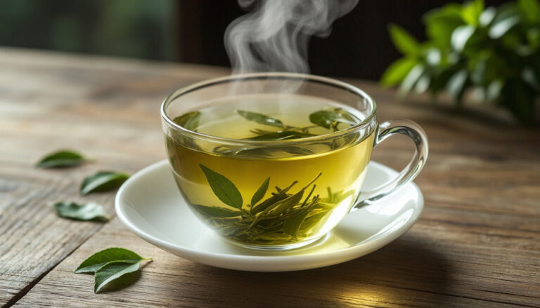 Зеленый чай с натуральными добавками