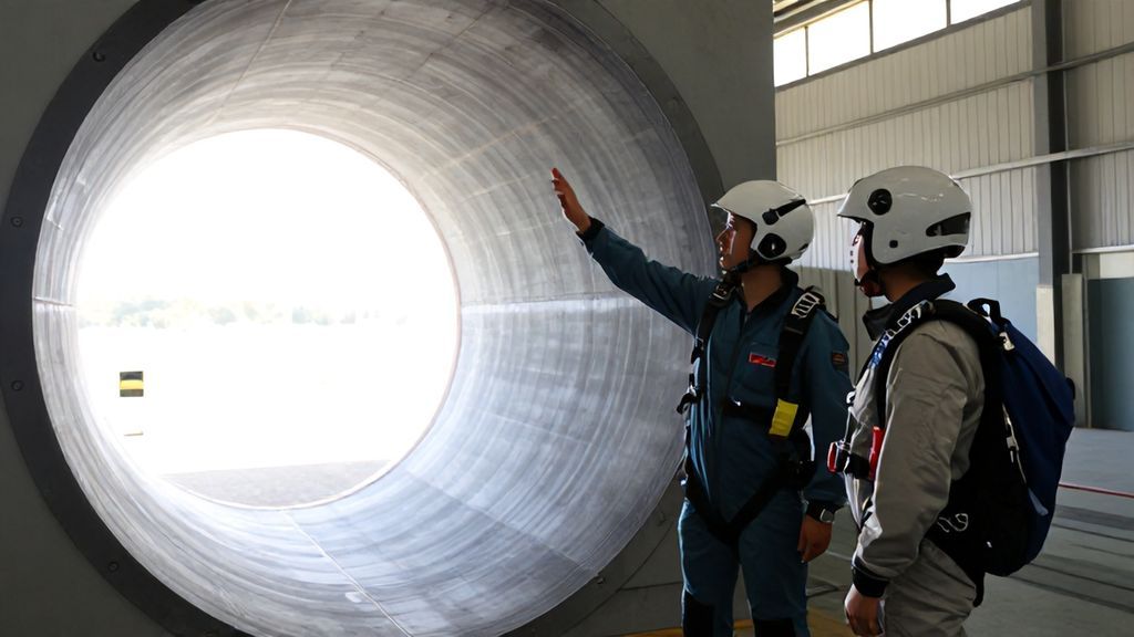 Инструктаж перед полетом в аэротрубе для начинающих