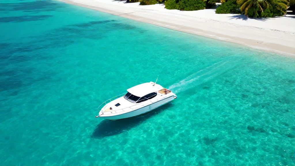 Аренда моторного катера для морских прогулок