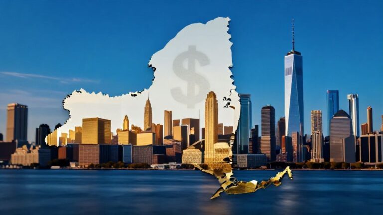 Подоходный налог штата Нью-Йорк и налоговые ставки города.