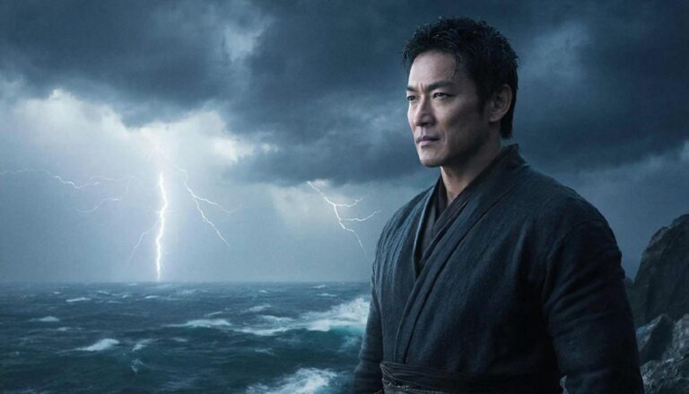 Мужчина сохраняет спокойствие перед лицом трудностей и неизбежного